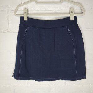 T by Talbots Women's Small Skort Pull On Blue